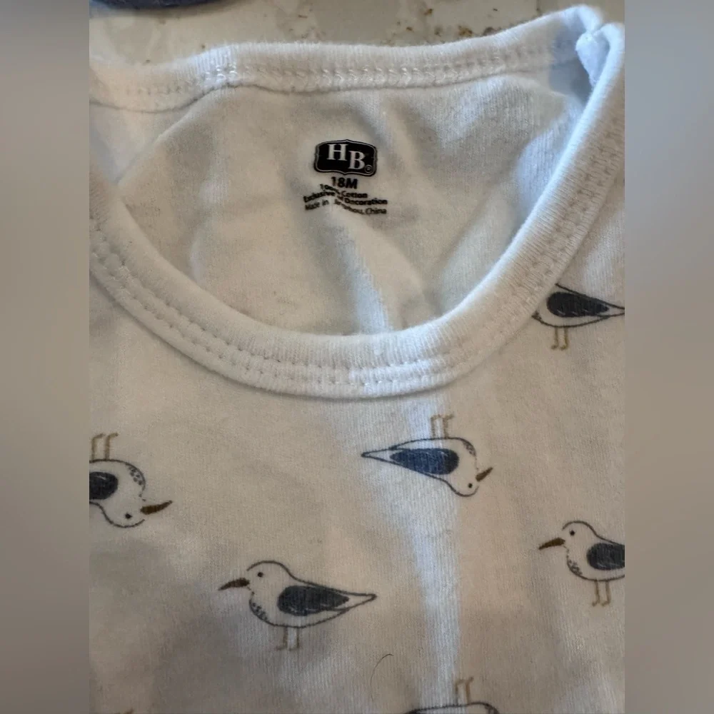 18mos - Nautical Themed Kids One Pieces Set of 4